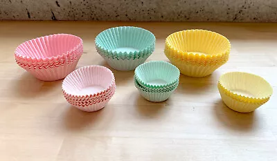 Color Cupcake Liners - Muffin Paper Baking Cups - Standard & Mini • $10