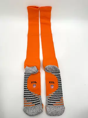 2016 Miami Dolphins Team Issued Nike Orange Color Rush High Socks Sz Xx-large • $19.99