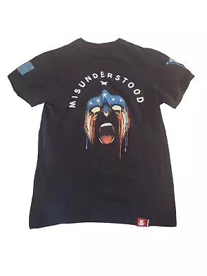 Entree LS Size Small Ultimate Warrior T Shirt - Authentic - Rare - WWF WWE WCW • $22.50