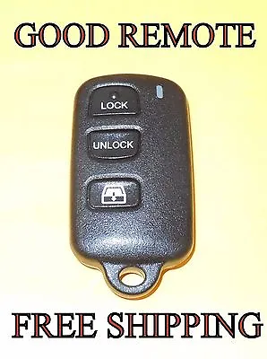 Dealer Installed Toyota Sequoia 4runner Tacoma Tundra Keyless Remote Fob Elvatdd • $925