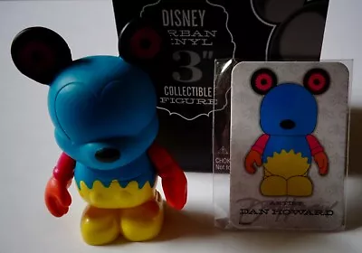 Disney Vinylmation Urban 5 Blue Yellow Gears Mickey Mouse Figurine • $14.95