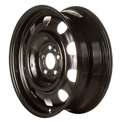 02356 Reconditioned Factory OEM Steel Wheel 17x6.5 Black Full Painted • $79