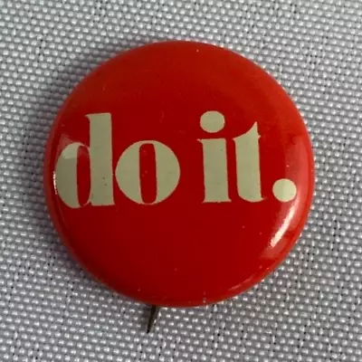 Vintage Do It Button Pin Pinback Late 1960s-mid 1970s • $19.99
