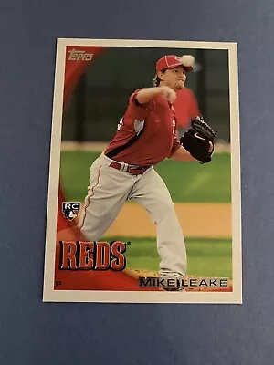 2010 Topps #375 Mike Leake Rookie Cincinnati Reds RC • $1.49