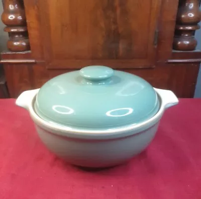 Denby Regency Green Casserole Dish / Lidded Serving Tureen • £25.99