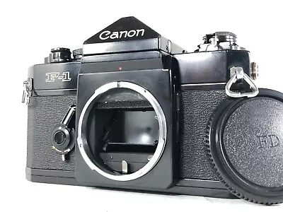 [Exc+5] Canon F-1 F1 Late Model 35mm Black SLR Film Camera Body From Japan • £153.73