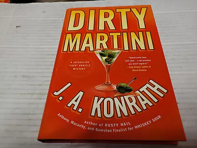 Dirty Martini By J. A. Konrath (2007 Hardcover) SIGNED 1st/1st • $56.64