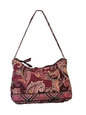 Vera Bradley Piccadilly Plum Small Retired HandBag Purse • $16