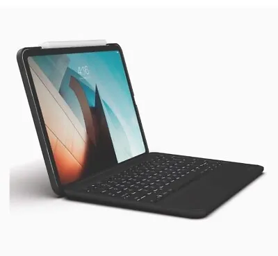 New ZAGG Folio Backlit Keyboard For Apple IPad Pro 11 (2018) – Black • $39.95