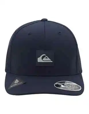 QUIKSILVER Adapted INSIGNIA BLUE CAP HAT NEW MENS Snapback  Watrproof Snapback • $55.99