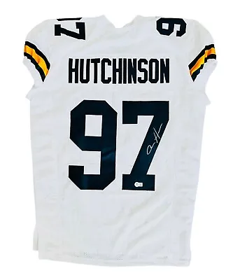 Aidan Hutchinson Michigan Wolverines Signed Jersey Game-cut Style Beckett Coa • $239.99