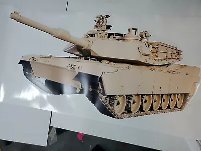 M1 Tank 42 ×20  Armor Heads Military Wall Graphics Decal Unused • $19.99