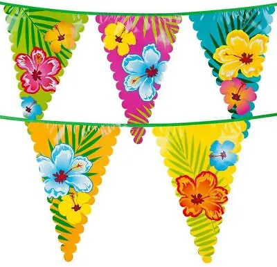 48cm/19  Bunting 6m Long Flags Party Wedding Birthday Outdoor Garden Decorations • £5.66