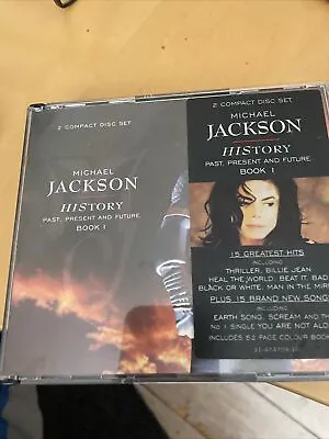 HIStory: Past Present And Future Book I By Michael Jackson (CD 1995) • £5