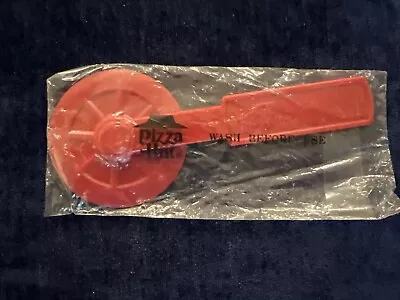 Vintage Red Plastic Pizza Hut Pizza Cutter - Made In Korea New  NIB • $19.99