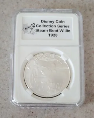 Disney Collective Medallion Coin Mickey Mouse As Steam Boat Willie 1928  LE150 • $16.10