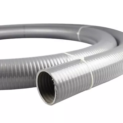 PVC Grey Suction Water Transfer Hose 38mm (1.5 Inch) - 20 M • $164.74