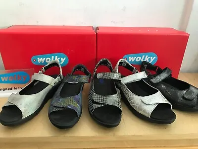 Wolky Pichu 1890 Women's Sandals (Adjustable Strap Ultra Lightweight 5 Colors) • $124.95