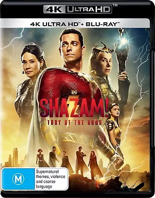 Shazam - Fury Of The Gods (4K UHD + Blu-Ray) Brand New & Sealed - Region B • £17.34