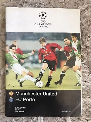 Manchester United Programmes 1997 • £3