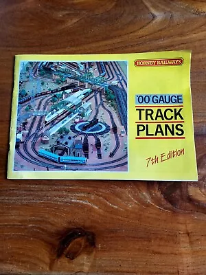 Vintage Hornby R160 '00' Gauge Track Plans 7th Edition Book 1993 • £9.99