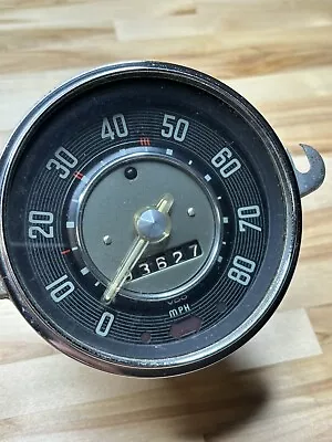 VW Beetle VDO Speedometer 80MPH Untested 1959 Clean Glass • $150