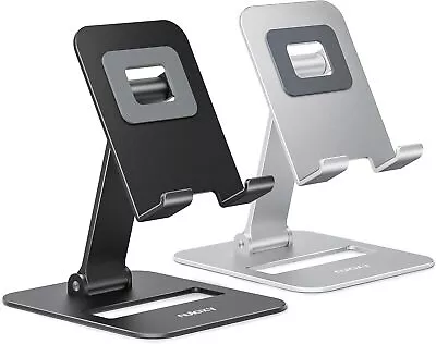 Nulaxy 2 Pack Dual Folding Cell Phone Stand Fully Adjustable Phone Holder For D • $15.99