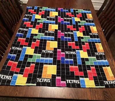 Tetris Silk Touch Throw Gamer Blanket 40 X50   New • $13.50