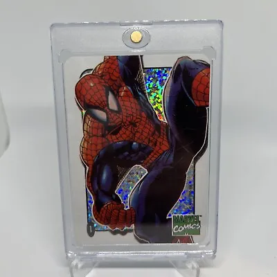 RARE Marvel 1995 SpiderMan CEL  PRISM Vending Machine Sticker #1 • $30