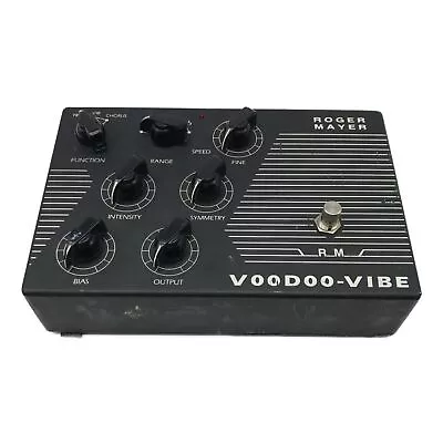 Roger Mayer Voodoo Vibe Tremolo Vibrate Chorus Guitar Effect Pedal Tested Used • $410
