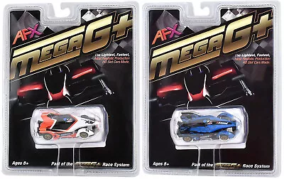 AFX Mega G+ Double-Deal Price Includes Both Formula N HO Slot Cars #22015 #22039 • $67.95