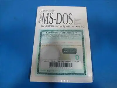 Ms-dos 6.22 + Enhanced Tools! New!! Full Version!! Wow! Fast Free Shipping!! • $54.99