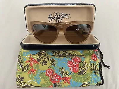 Maui Jim AILANA 273-22M Matte Sandstone Frames Bronze Sunglass OOS Fast Ship 🔥 • $250