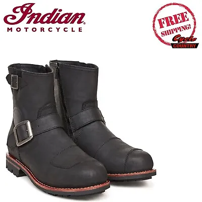 Genuine Indian Motorcycle Men'sclassic Engineer Boots New Scout Chief Roadmaster • $229.99