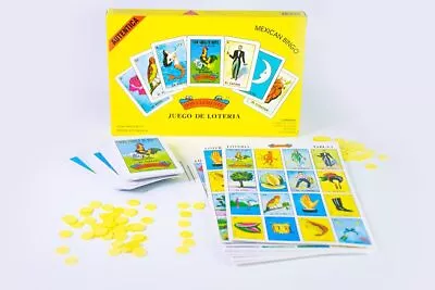 Autentica Loteria Gift Box Set Gallo Don Clemente Juego De Loteria Mexican Bingo • $8.75