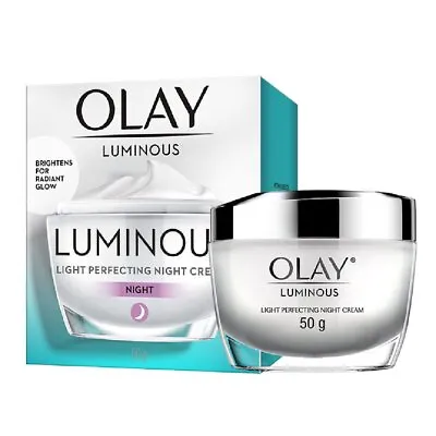 Olay Luminous Light Perfecting Night Cream Advance Moisturiser 50 G • $54.65