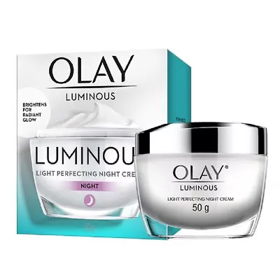 $53.11 • Buy Olay Luminous Light Perfecting Night Cream Advance Moisturiser 50 G