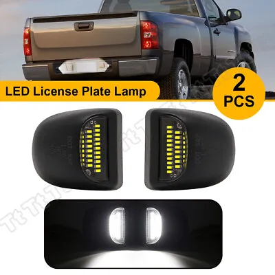 LED License Plate Light Lamp For Chevy Silverado GMC Sierra 1500 2500 3500 Yukon • $12.95