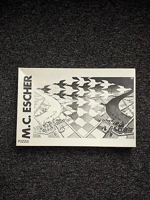 M C Escher Day And Night 1000 Piece Selegiochi Jigsaw Puzzle Rare • £19.99