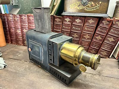 Antique Brass Magic Lantern Projector - Circa. 1900 German With Burner • $105.68