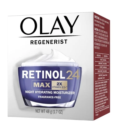 $32.95 • Buy Olay Regenerist Retinol24 Max Night Moisturiser Face Cream 48g