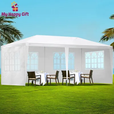 Instahut Gazebo 3x6 Outdoor Marquee Side Wall Party Wedding Tent Camping White • $103.57