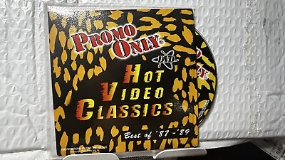 Mega Rare DVD Sleeve PROMO ONLY Hot Video Classics Best 1987-1989 BRAND NEW • $149.95