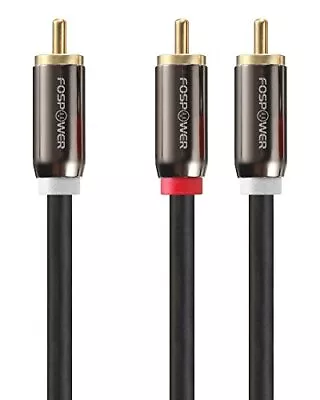 RCA Y-Adapter (6 Feet) 1 RCA Male To 2 RCA Male Y Splitter Digital Stereo Au... • $15.60