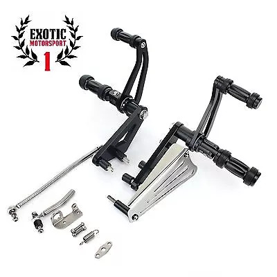 $178.59 • Buy Billet Aluminum Forward Controls Yamaha V Star 1100  1999-2009 Anodized Black
