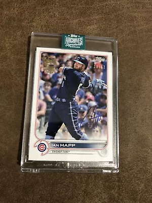 Ian Happ 2024 Topps Archives Signature Series /67 Auto • $44.99