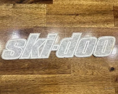 Ski-doo Replacement ATV Snowmobile Jet Ski Sticker Decal Black White NOS Vintage • $9.99