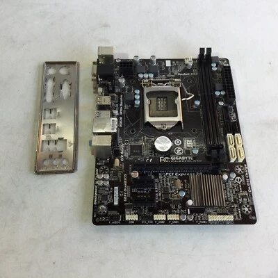 Gigabyte GA-B85M-D2V Motherboard MATX DDR3 LGA1150 DVI USB3.1 VGA B85 Chipset • $48.75