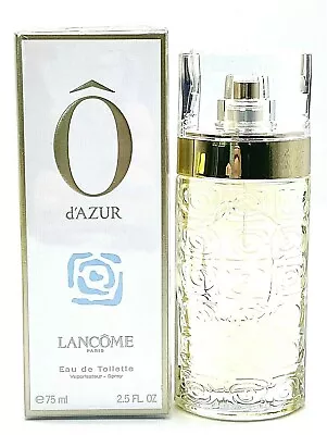 O D'Azur By Lancome For Women 2.5 Oz EDT Spray NIB AUTHENTIC • $31.95