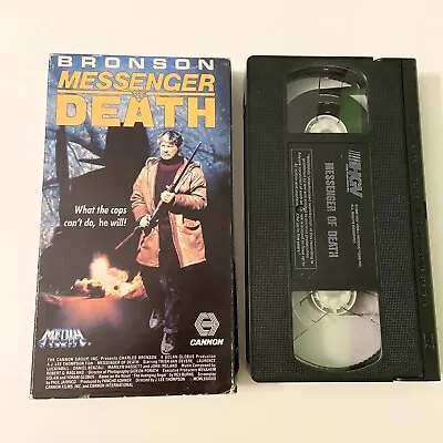 1989 Messenger Of Death VHS Video Tape Charles Bronson Crime Mystery • $10.30